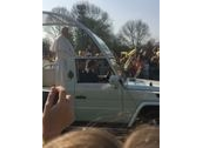 Il Papa nel Parco di Monza